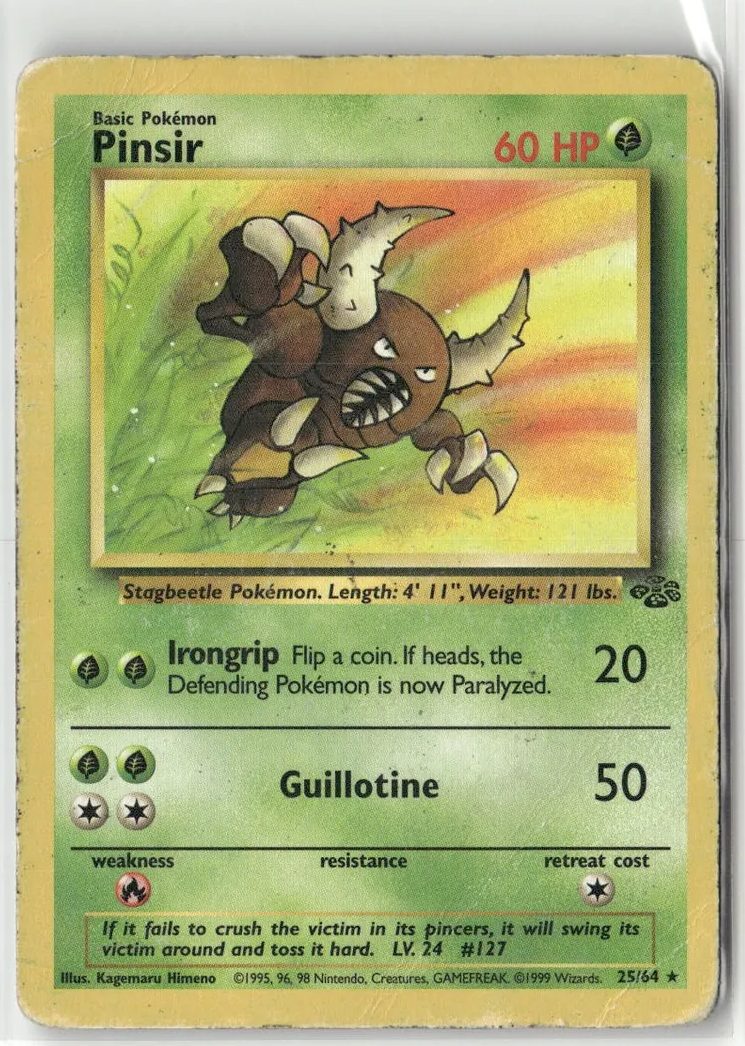 Pinsir 25/64 — Jungle, 1999